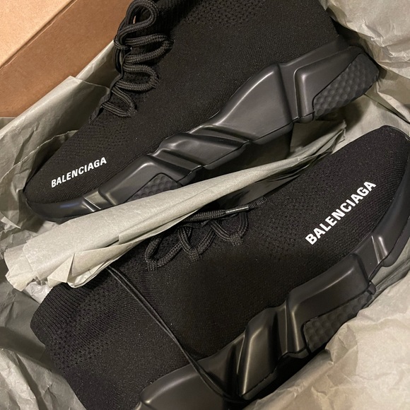 Balenciaga Men Speed Laceup Sneaker size 7 - Picture 9 of 10